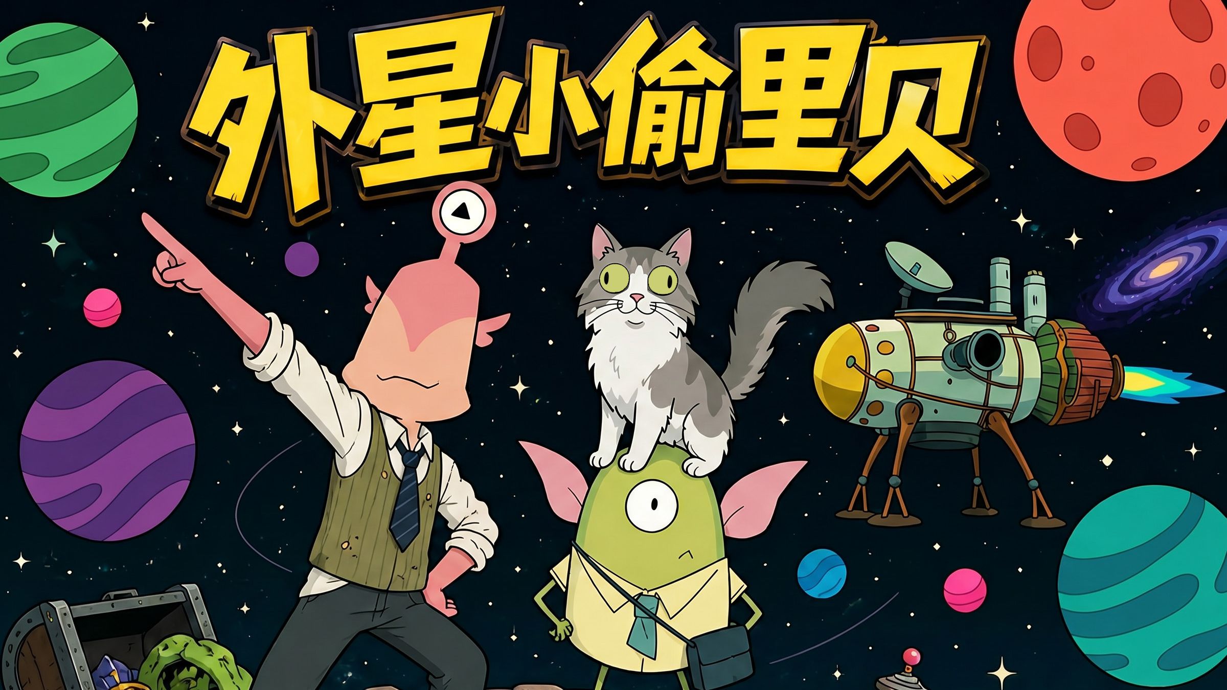 外星小偷里贝定妆封面